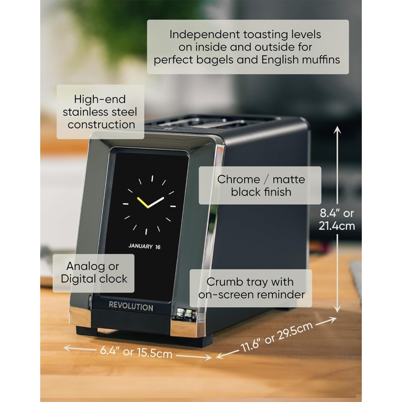 Revolution R180B High-Speed Touchscreen Toaster - Image 6