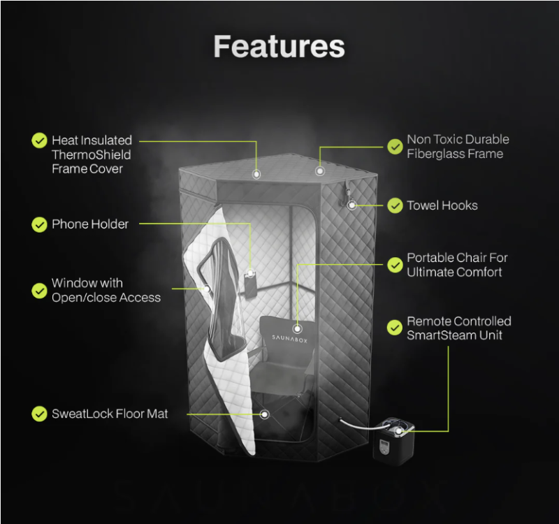 Clearance Sale-SAUNABOX™ SmartSteam Kit Pro - Image 5