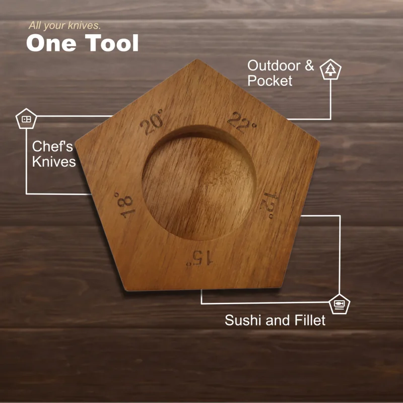 HoneyHone Rolling Knife Sharpening Kit - Image 3