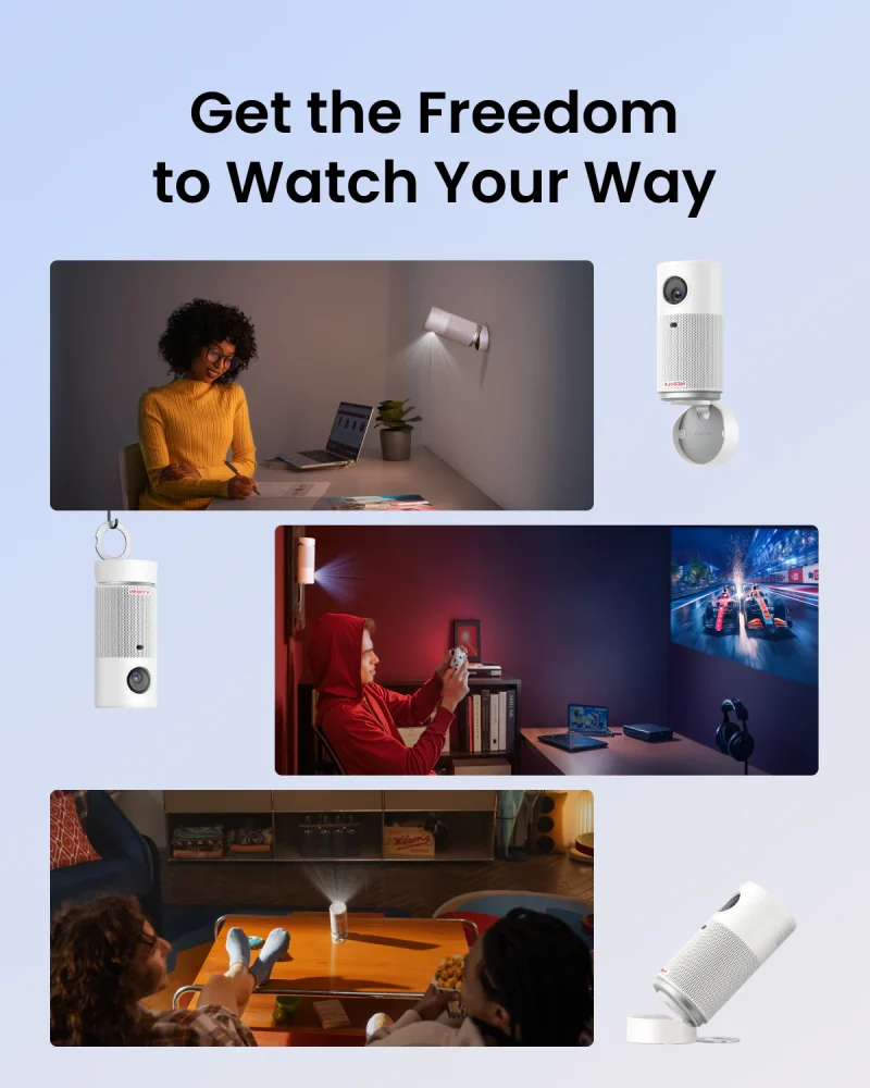 Clearance Sale-Capsule Air The World's Smallest Google TV Projector - Image 4