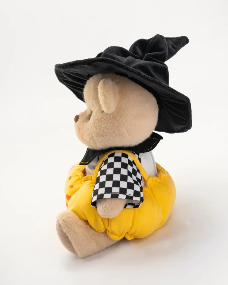 Clearance Sale-Halloween Cat Hat Pumpkin Overalls Bear Handmade Jointed Teddy Bear Gift - Image 4