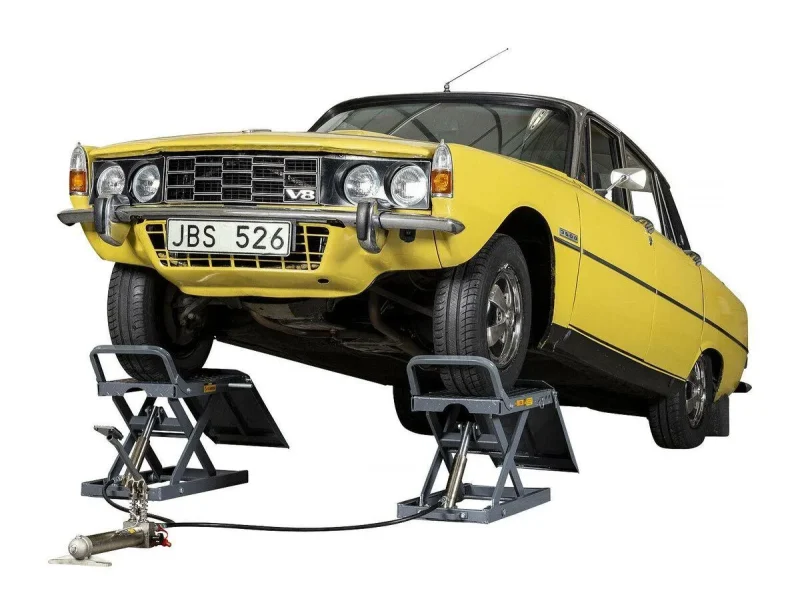 Per Pair Capacity Hydraulic Underbody Access Car Lift with Ramp, 3,000 lbs