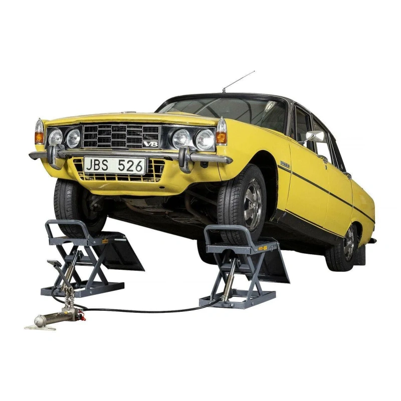 Per Pair Capacity Hydraulic Underbody Access Car Lift with Ramp, 3,000 lbs
