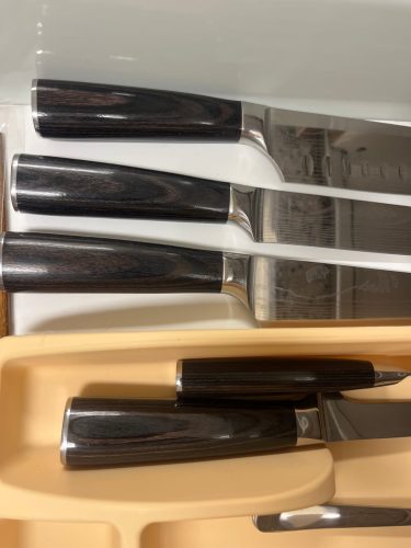 Shogunate HX10 8-Piece knife set photo review
