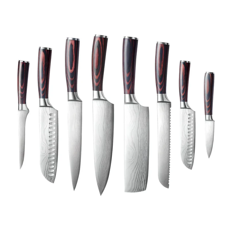 Shogunate HX10 8-Piece knife set