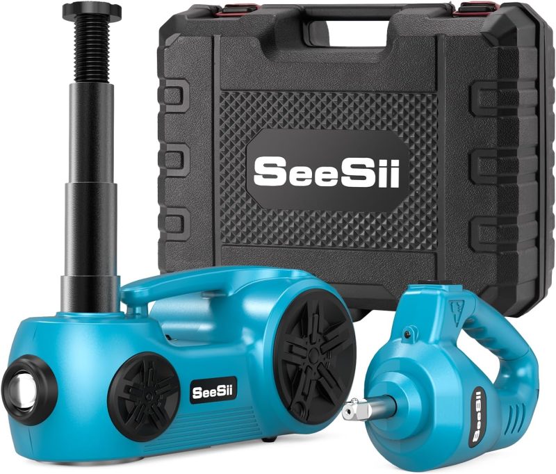 Seesii 4-in-1 Electric Car Jack Set
