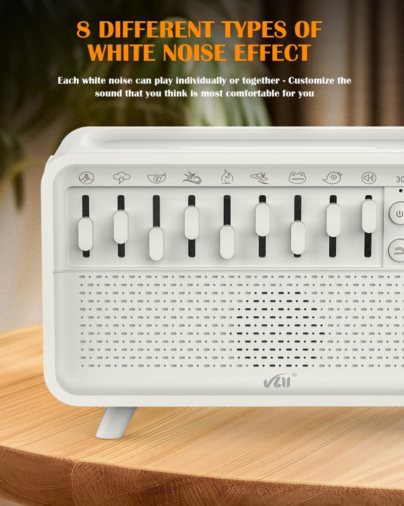 DreamCore White Noise Sound Machine Essential Oil Diffuser - Image 2