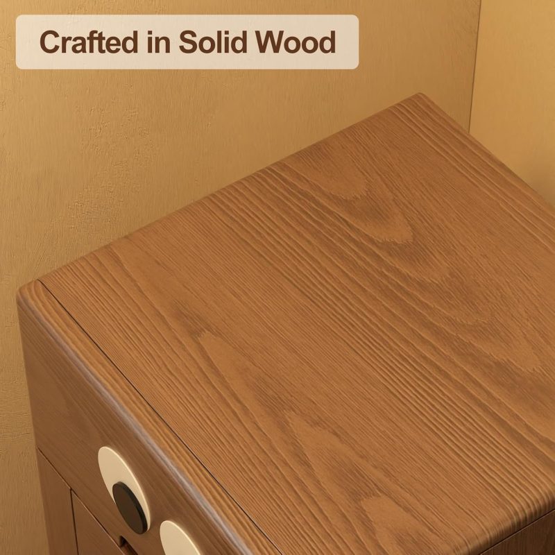 Mid Century Modern Walnut Nightstand - Image 7