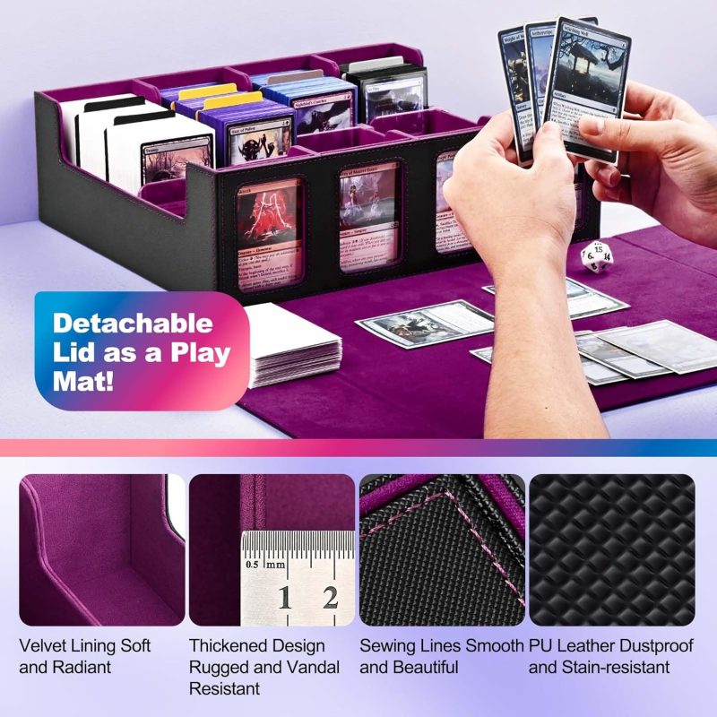 Trading Card Storage Box with Commander Display - Image 5