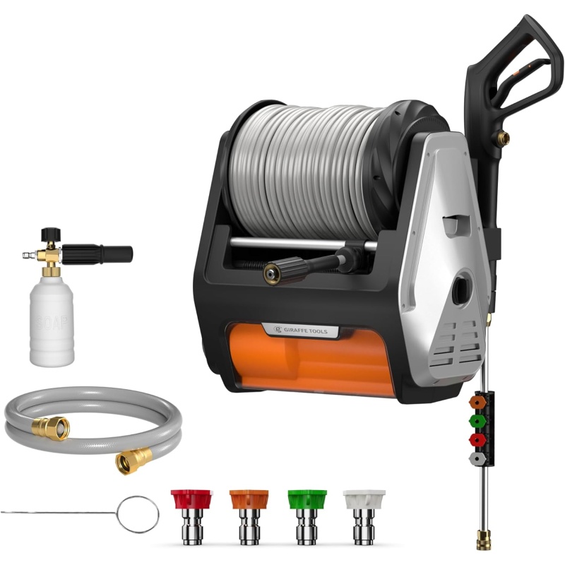 Grandfalls Retractable Pressure Washer PRO