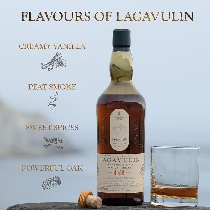 Lagavulin 16 Year Old Whisky 70cl - Image 5
