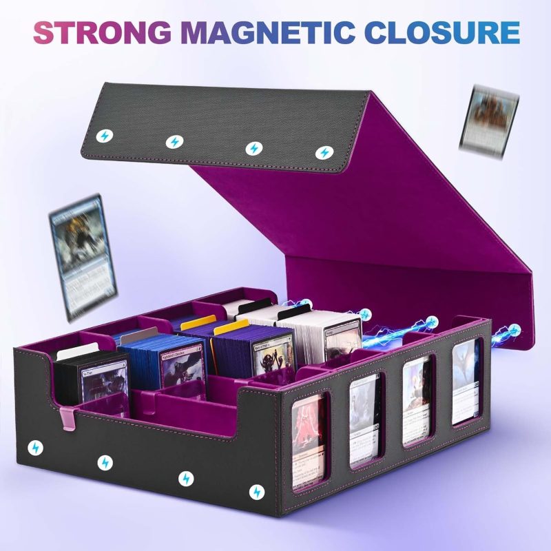 Trading Card Storage Box with Commander Display - Image 7