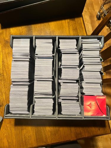 Trading Card Storage Box with Commander Display photo review