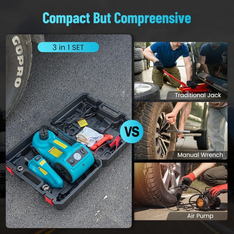 Seesii 4-in-1 Electric Car Jack Set - Image 8