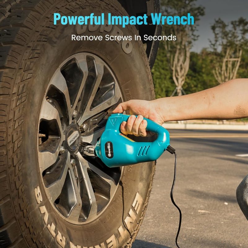 Seesii 4-in-1 Electric Car Jack Set - Image 5
