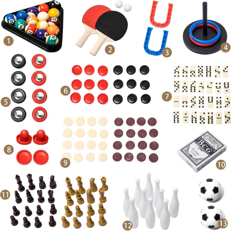 Sulives 13-in-1 Combo Game Table Set for Home - Image 6