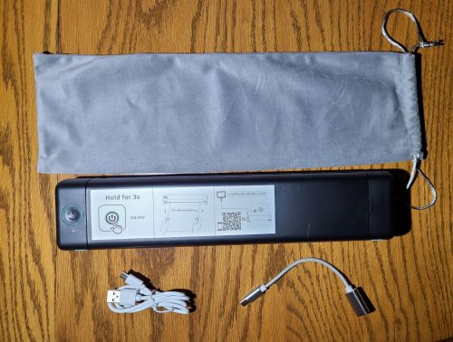 Phomemo M08F A4 Portable Printer Wireless Mobile Printer photo review
