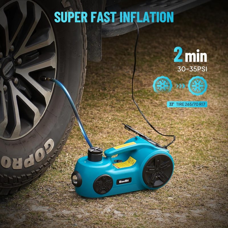 Seesii 4-in-1 Electric Car Jack Set - Image 6