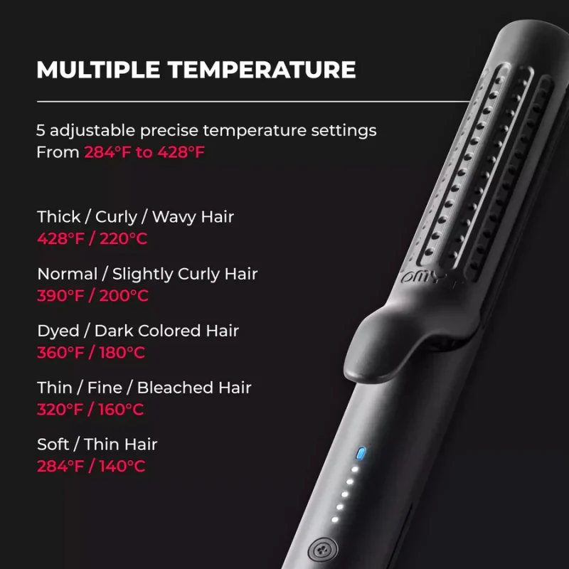 TYMO AIRFLOW, Straightener and Curling Iron 2 in 1 - Image 7