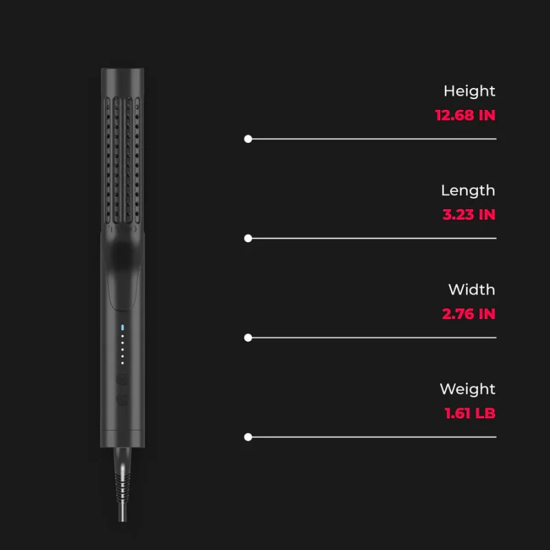 TYMO AIRFLOW, Straightener and Curling Iron 2 in 1 - Image 9