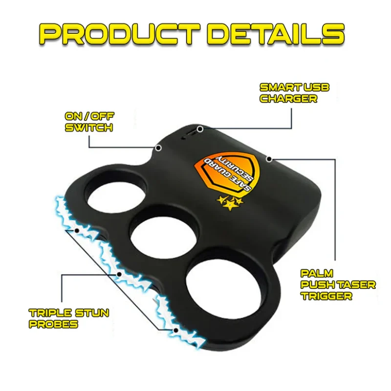 INSTASTRIKE Extreme 28,000,000 Suptruck Knuckle Stun Ring - Image 3