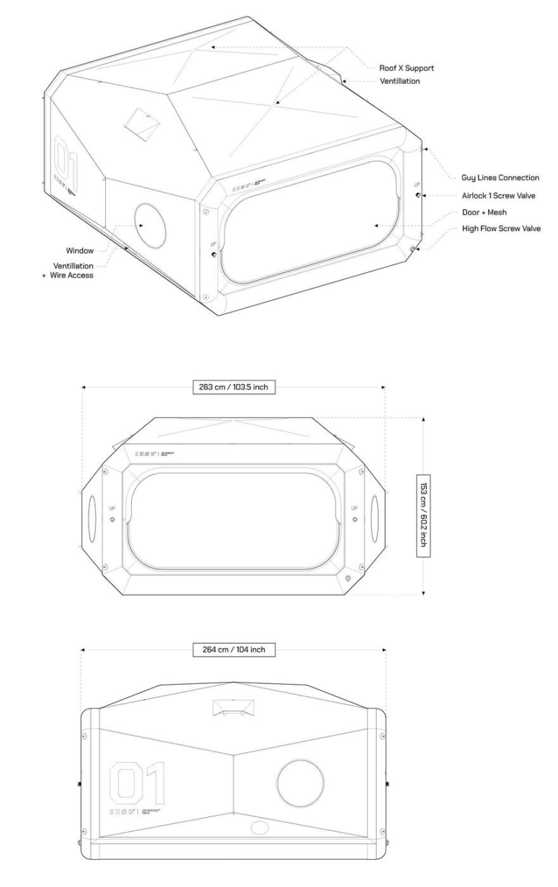 Air Station POD-01 Inflatable Shelter - Image 9