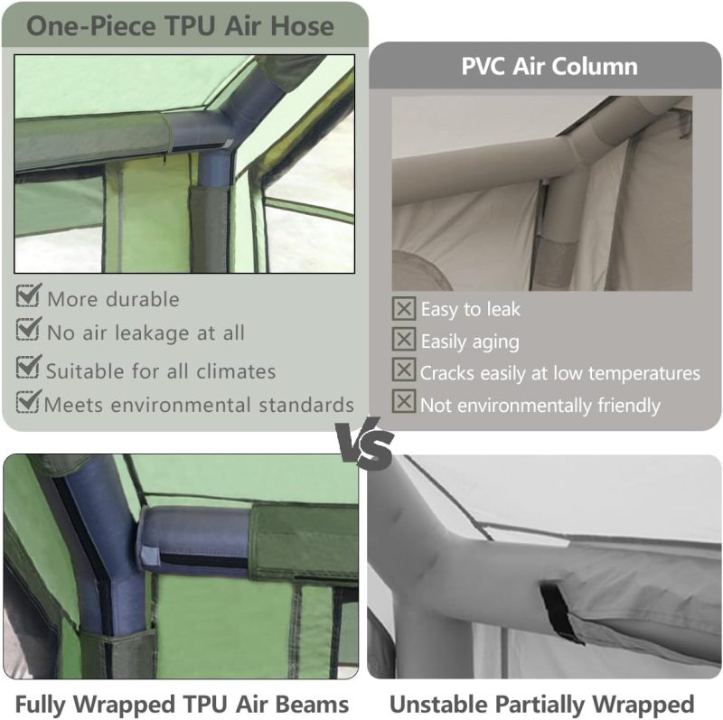Inflatable Camping Tent 4 Season Glamping Tent - Image 3