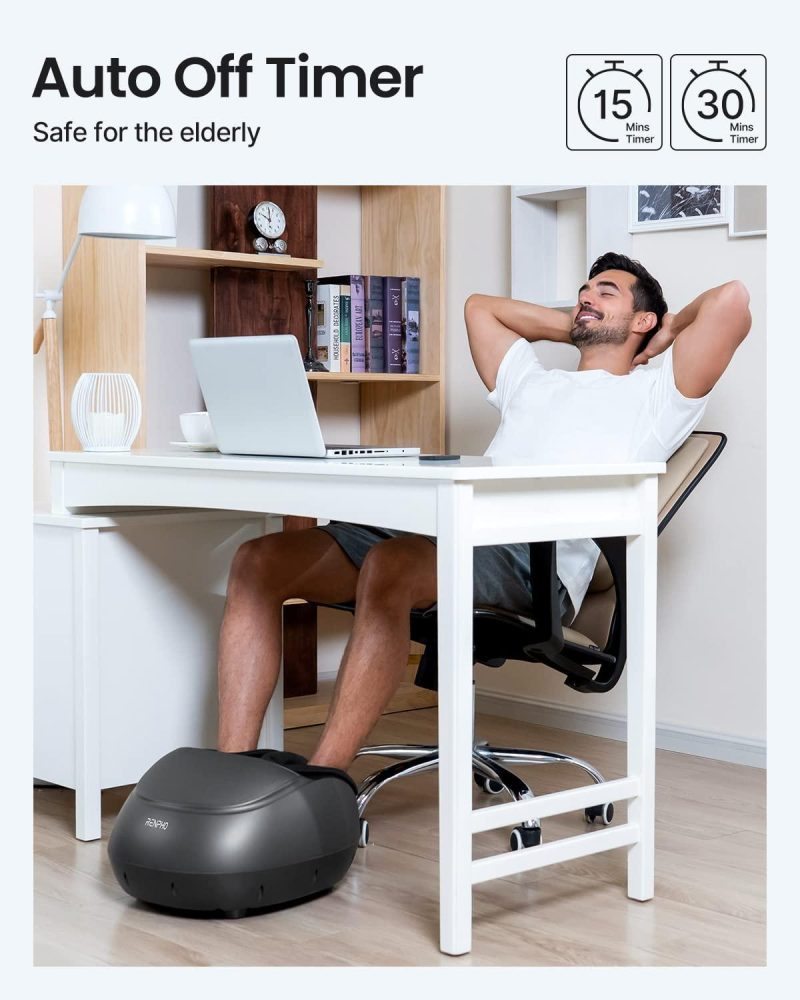 RENPHO Shiatsu Foot Massager Machine with Heat - Image 5