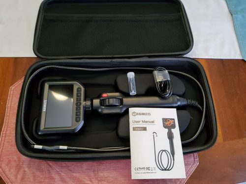Two Way Articulating Borescope Camera with Light photo review