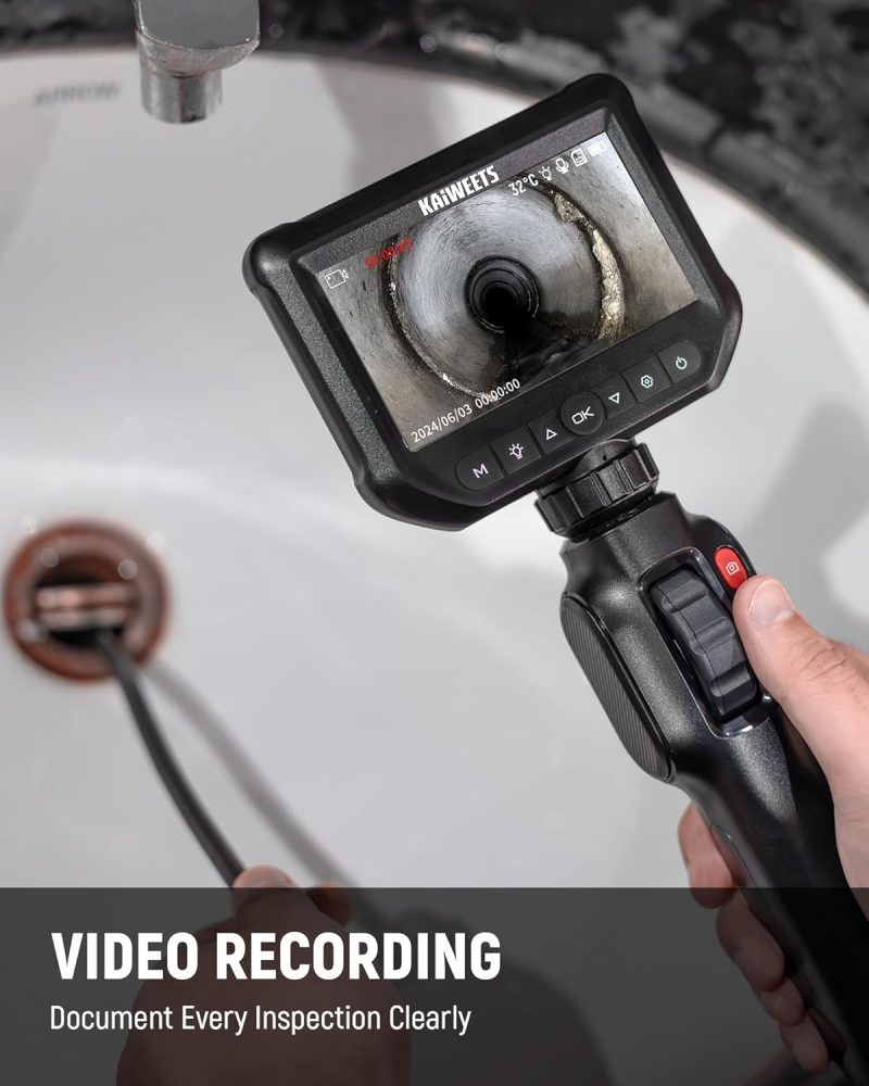 Two Way Articulating Borescope Camera with Light - Image 6