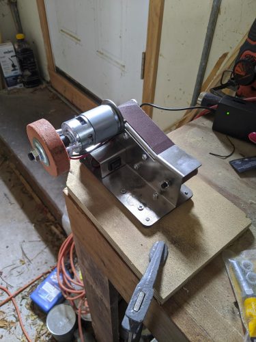 Mini Belt Sander photo review
