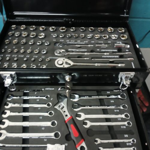 Mechanic Heavy Duty Tool Box Set with 439Pcs Tools photo review