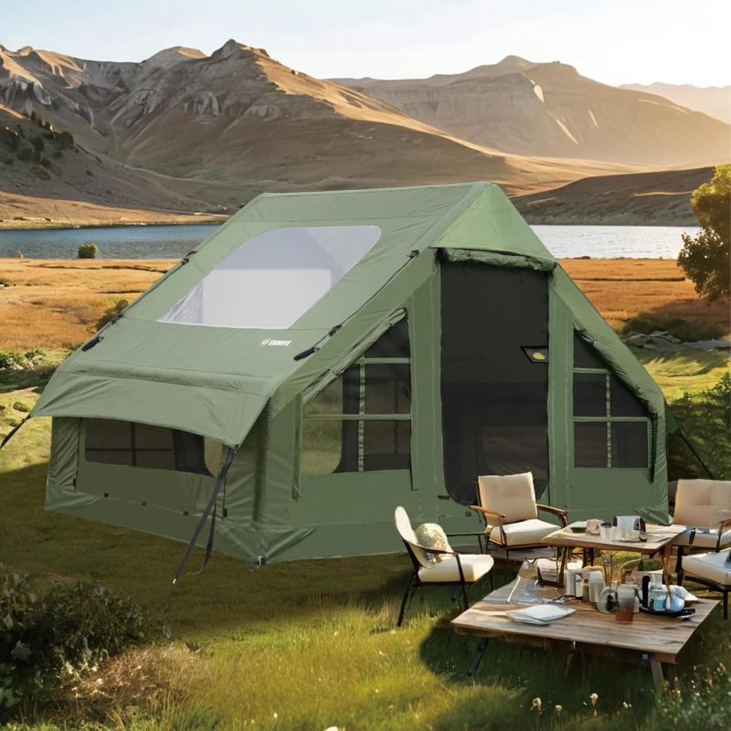 Inflatable Camping Tent 4 Season Glamping Tent