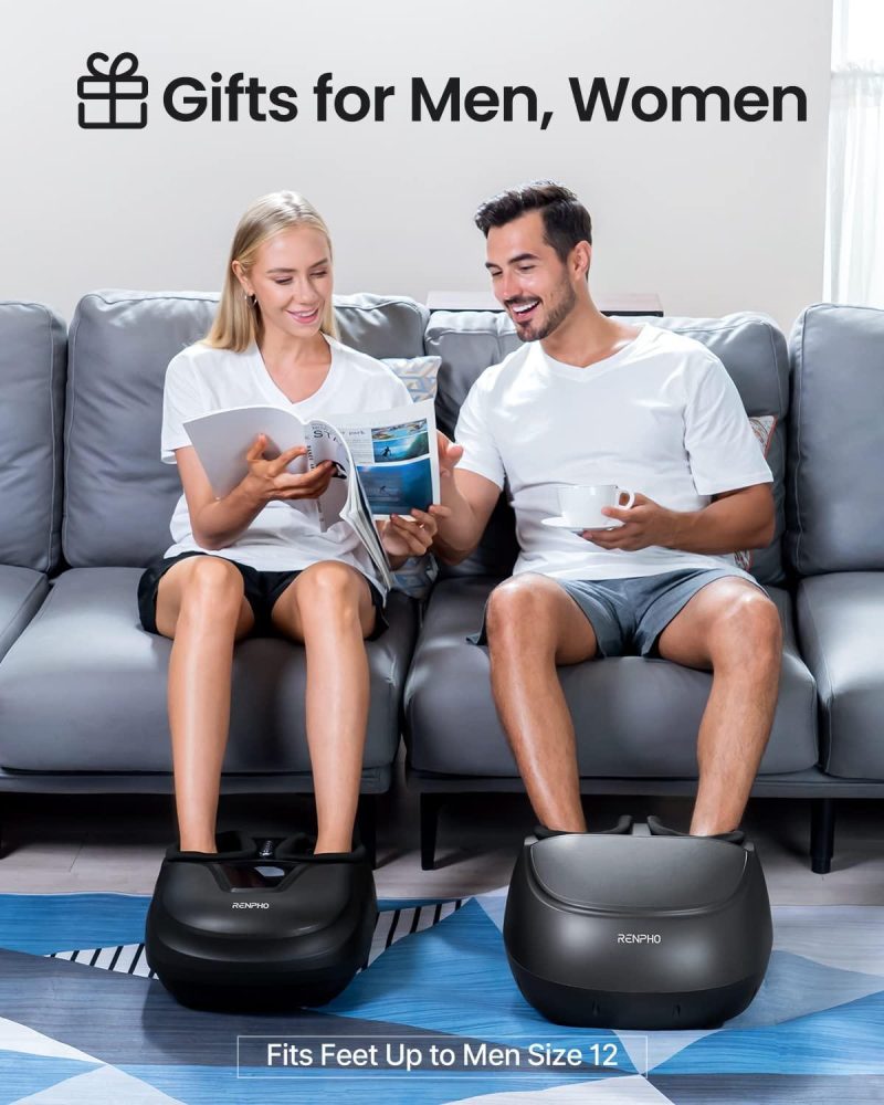 RENPHO Shiatsu Foot Massager Machine with Heat - Image 2