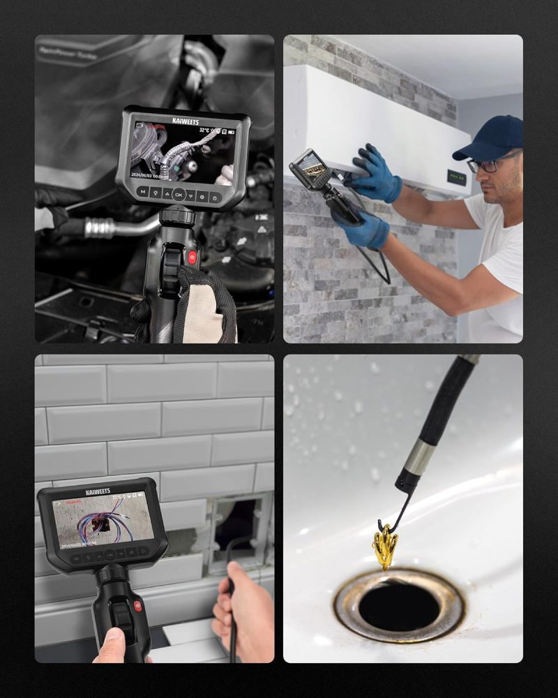 Two Way Articulating Borescope Camera with Light - Image 5