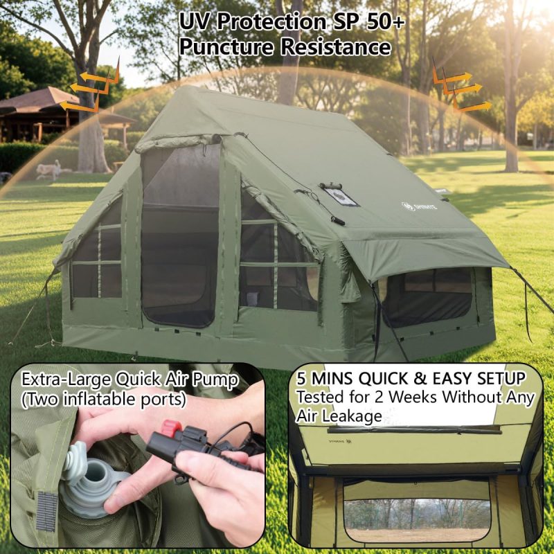 Inflatable Camping Tent 4 Season Glamping Tent - Image 8