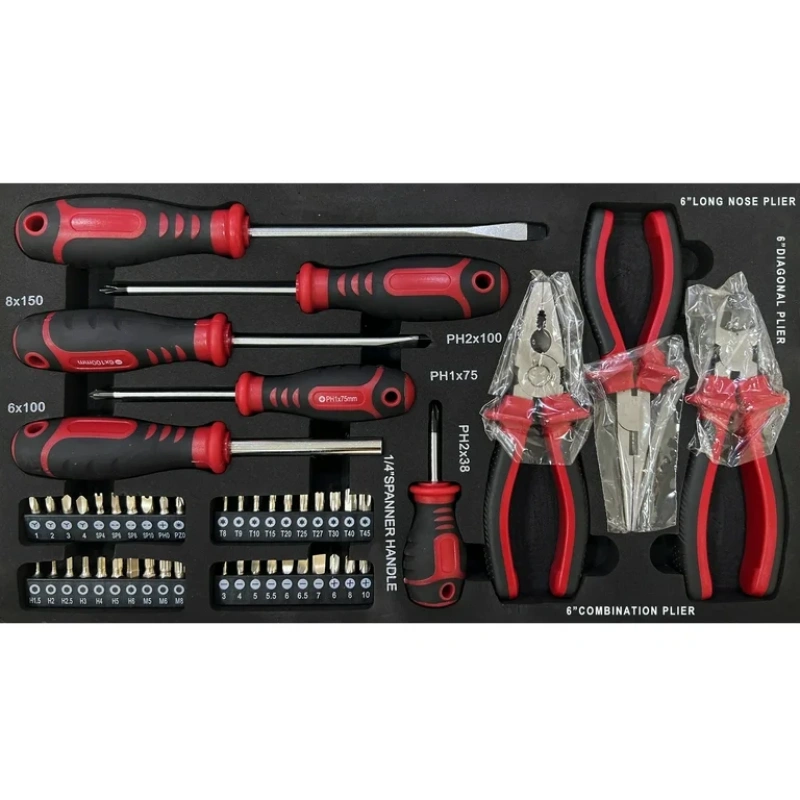 Mechanic Heavy Duty Tool Box Set with 439Pcs Tools - Image 6
