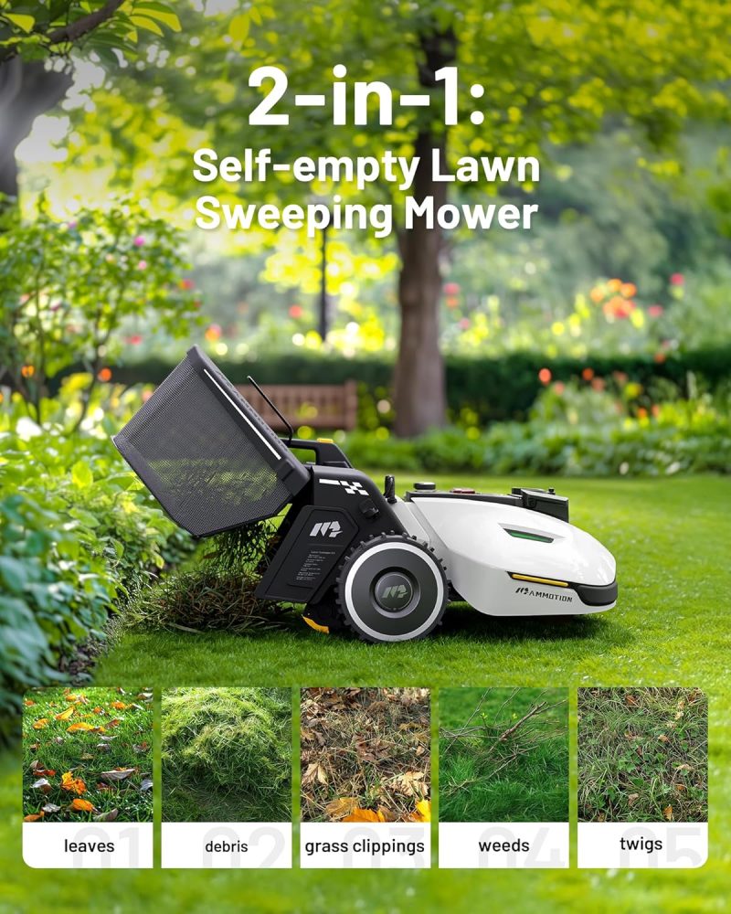 MAMMOTION YUKA Perimeter Wire Free Robot Lawn Mower - Image 2