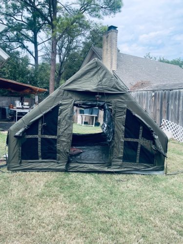 Inflatable Camping Tent 4 Season Glamping Tent photo review