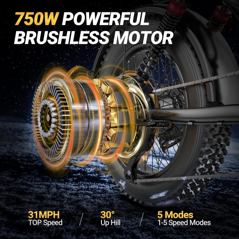 Qlaway Aovowheel 1500W Electric Off-Road Bike - Image 4