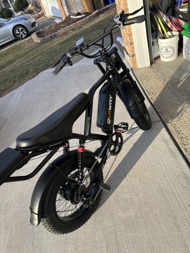 Qlaway Aovowheel 1500W Electric Off-Road Bike photo review