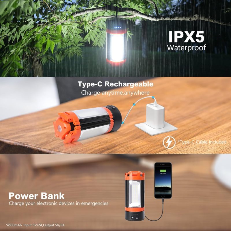 SAKER Upgraded Portable Camping Light with Bracket - Image 6