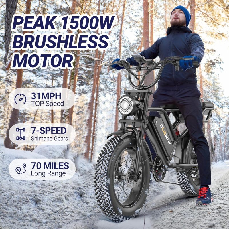Qlaway Aovowheel 1500W Electric Off-Road Bike - Image 2