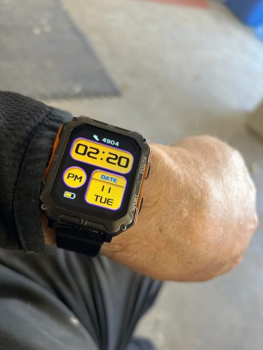 The Indestructible Smartwatch photo review