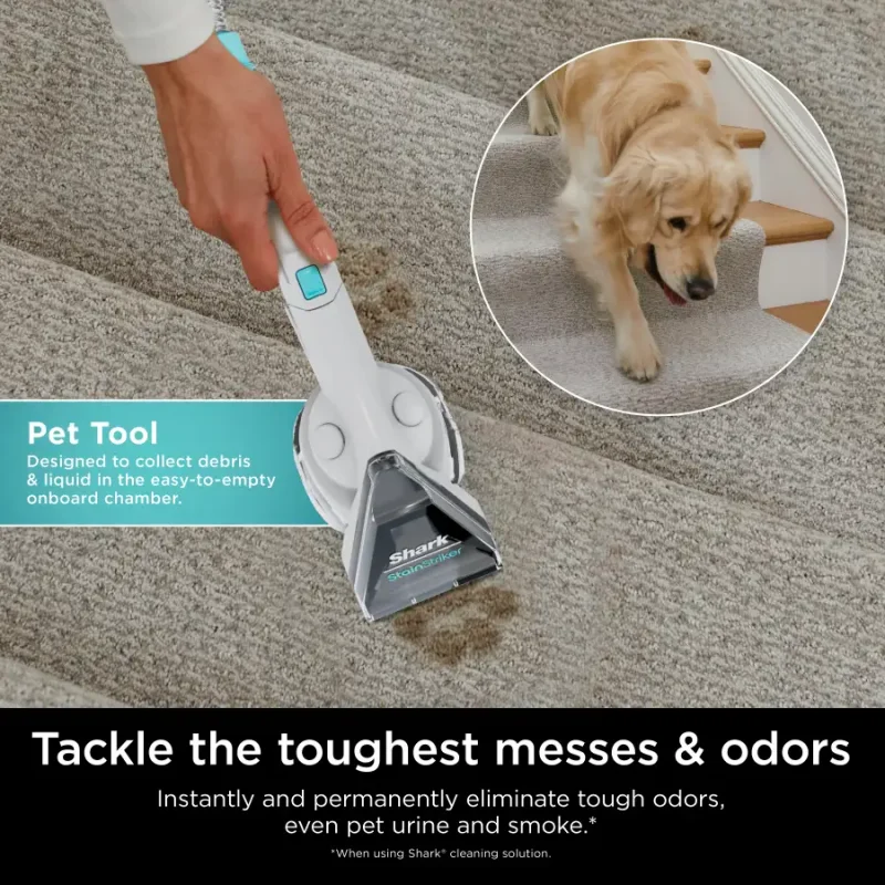 Shark StainStriker Portable Carpet & Upholstery Cleaner - Image 4