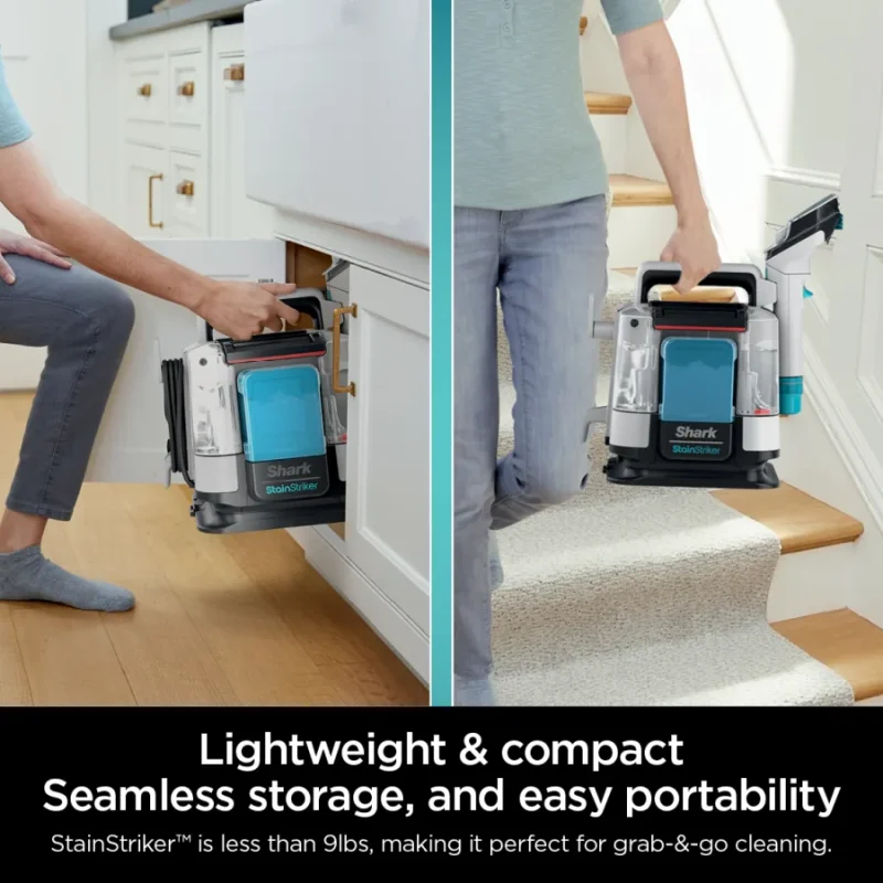 Shark StainStriker Portable Carpet & Upholstery Cleaner - Image 7