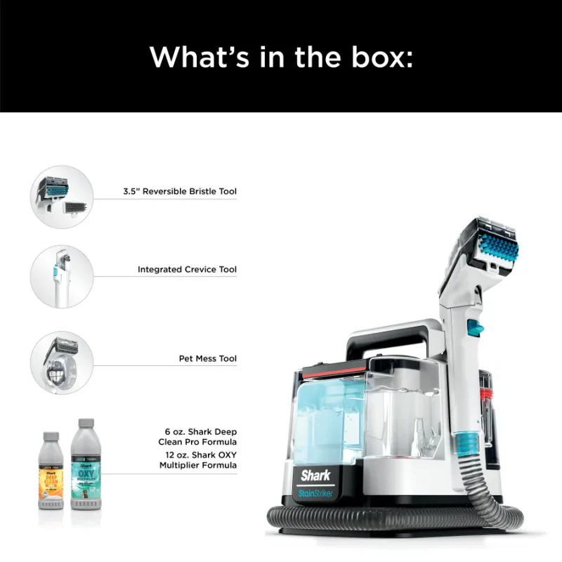 Shark StainStriker Portable Carpet & Upholstery Cleaner - Image 8