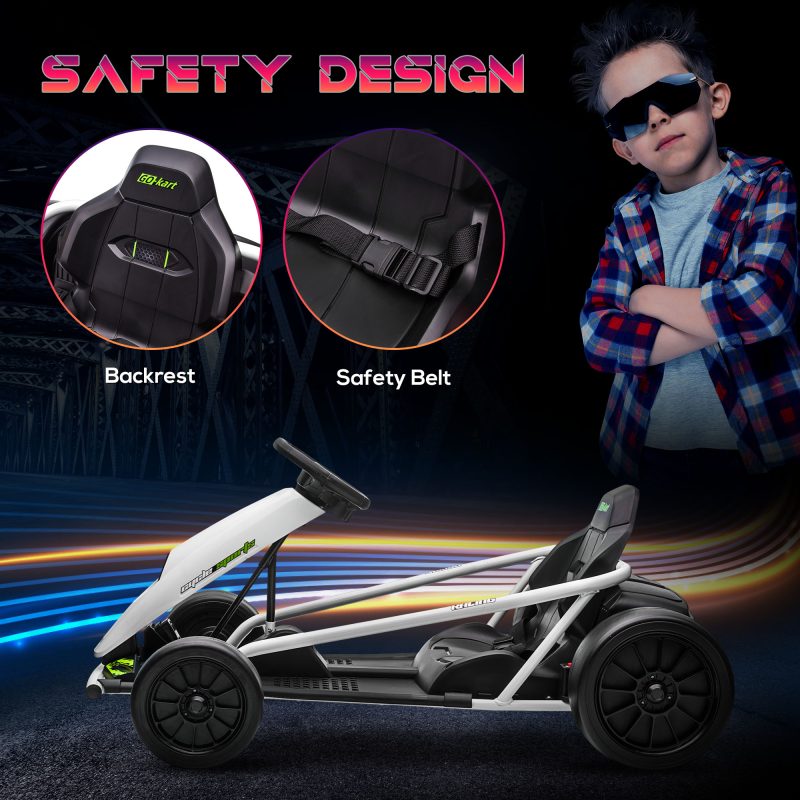 24V Electric Go Kart for Kids - Image 6