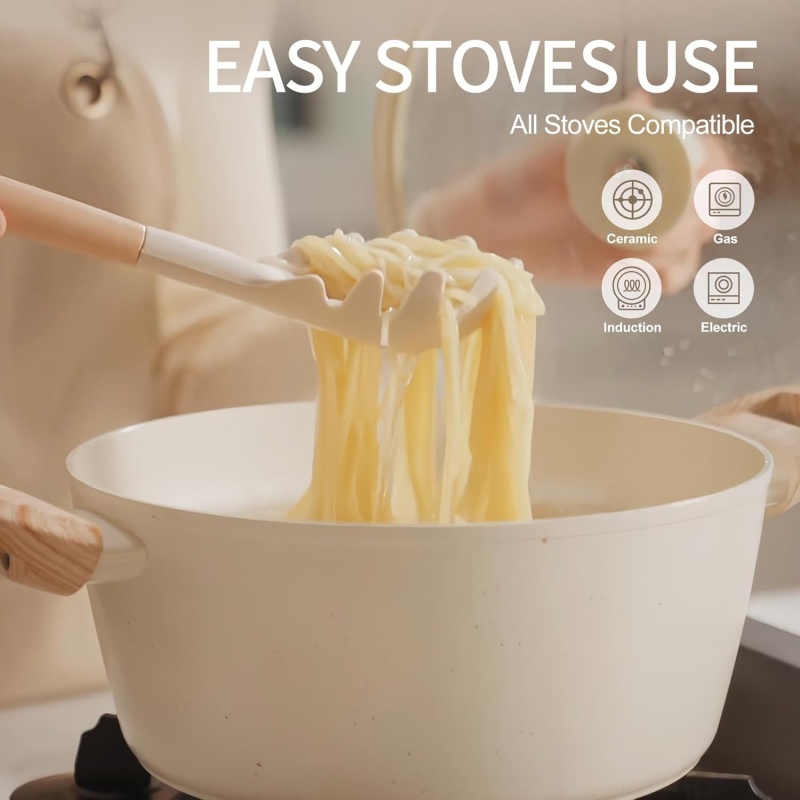 23pcs Nonstick Cookware Set With Detachable Handle - Image 7