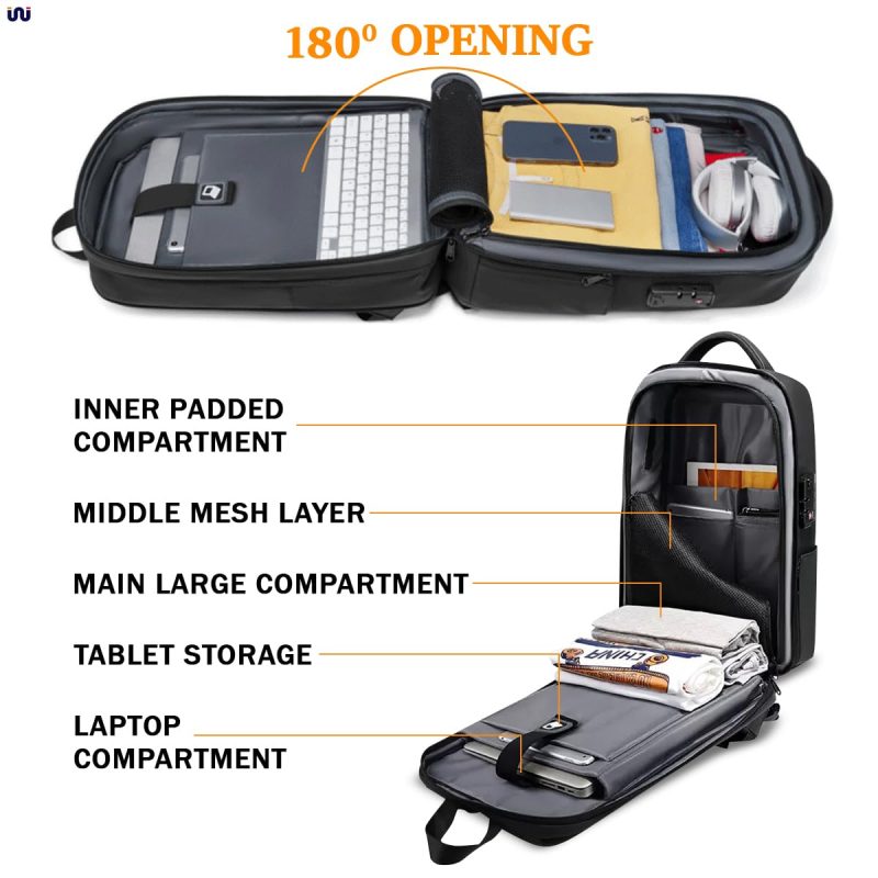 Hard Shell Laptop Bag - Image 4